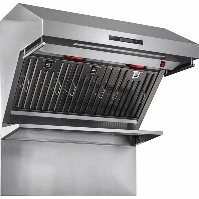 Forno Savona - 36" Wall Mount Range Hood & Back Splash FRHWM5029-3609K