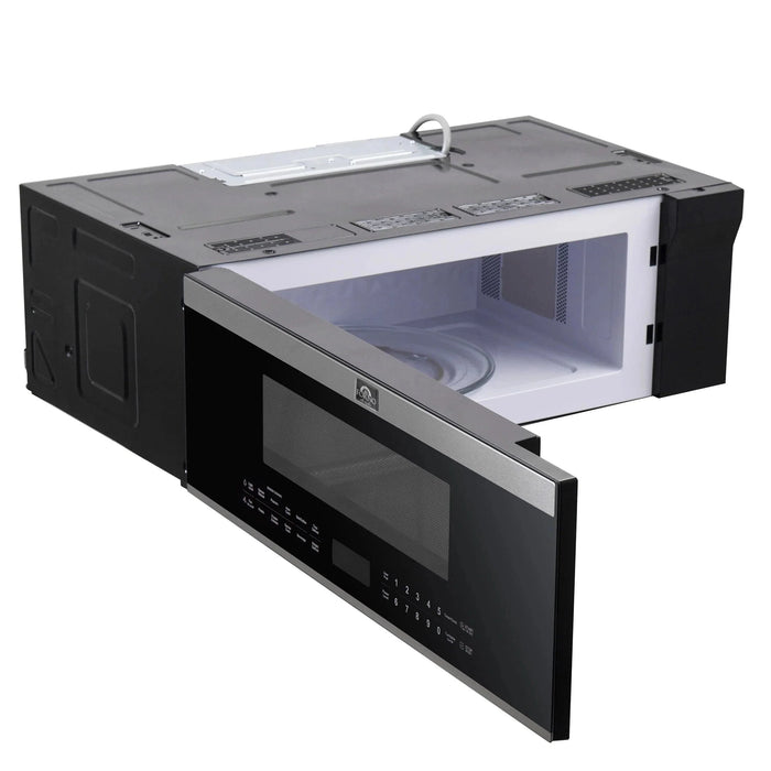 FORNO Padula 30"Over The Range Microwave in Stainless Steel, FOTR3080-3009K