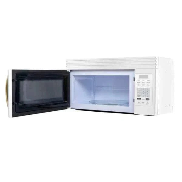 Forno Scalo 30"Over the Range Microwave, White Stainless Steel, FOTR3007-30WHT09K