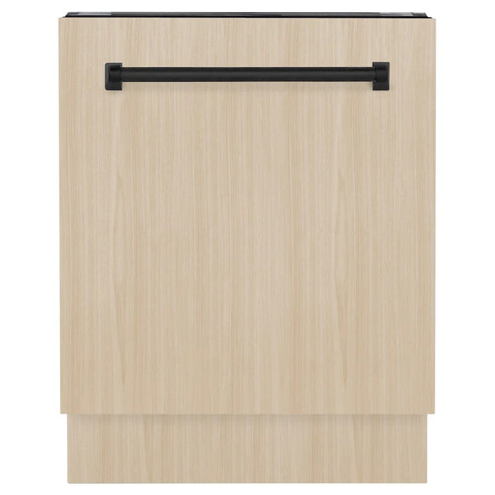 ZLINE Autograph 24" Dishwasher Stainless, Matte Black DWVZ-24-MB09K