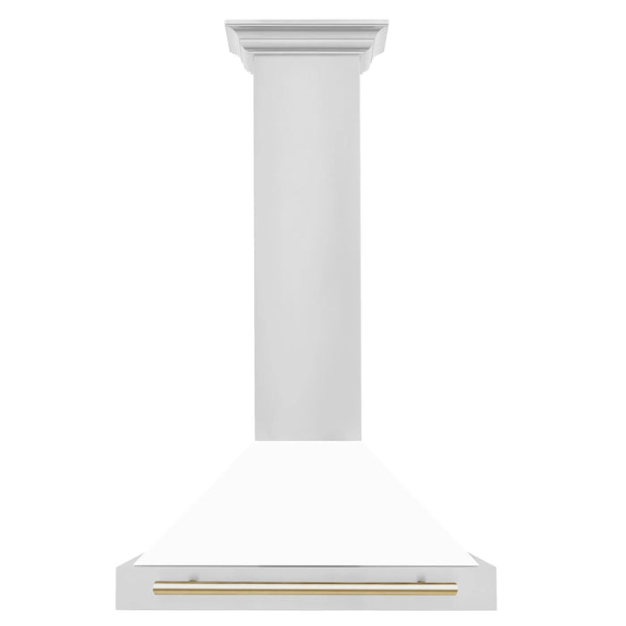 ZLINE 30" Autograph Stainless Wall Range Hood KB4STZ-WM30-G09K