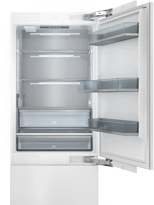 THOR 30" Panel Ready Built-In Bottom Mount Refrigerator Water Dispenser, Ice Maker, Automatic Defrost, XRF3016BBP09K
