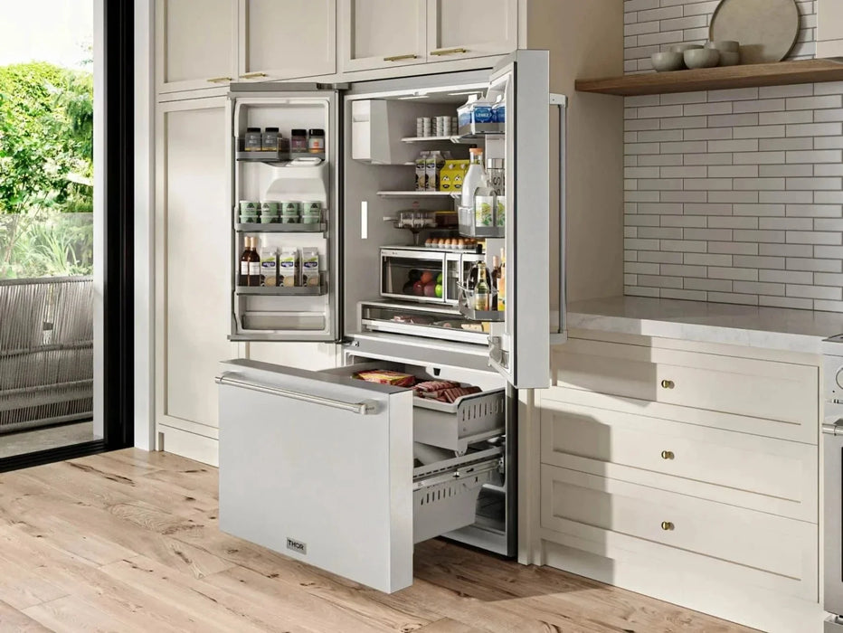 THOR Kitchen 36" French Door Refrigerator TRF3628FFD09K