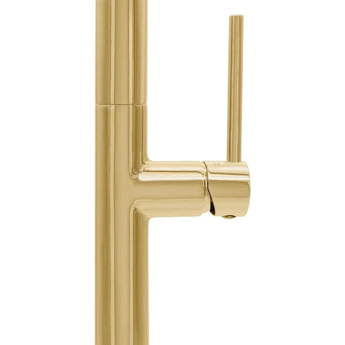 ZLINE Voltaire Kitchen Faucet, Polished Gold, VLT-KF-PG09K