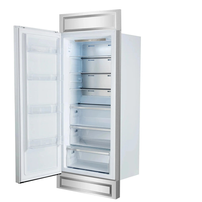 FORNO Maderno 32" Left Swing Convertible Refrigerator  FFFFD1722-32LMG-WHT09K