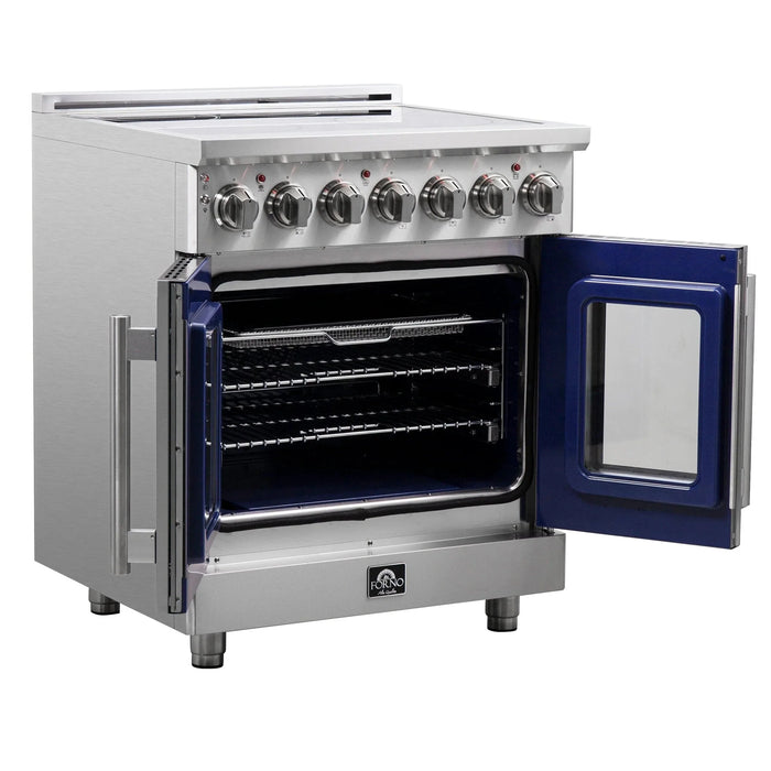 FORNO Massimo 30" French Door Electric Range FFSEL6955-3009K