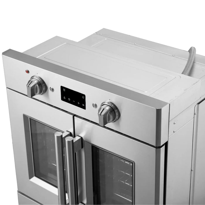 Forno Gallico 30" Electric French Door Wall Oven,  FBOEL1371-3009K