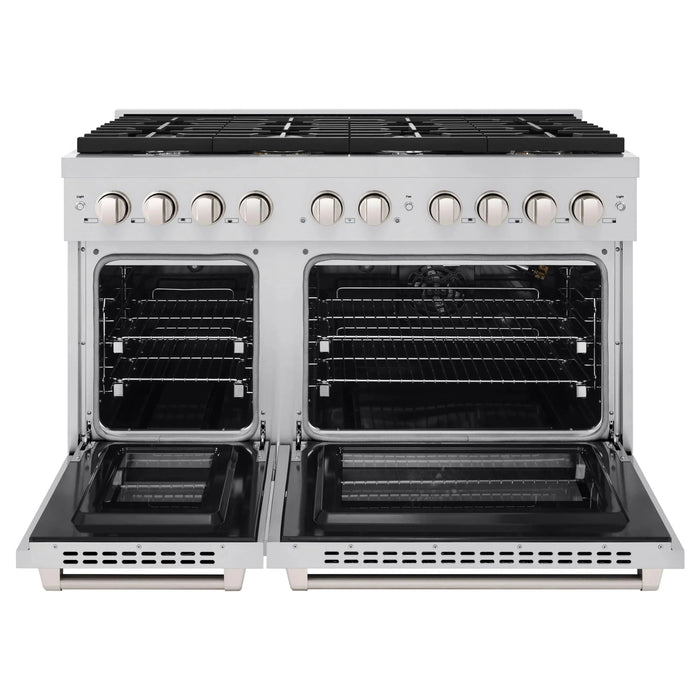 ZLINE 48"Paramount Dual Fuel Range Stainless Steel, SDR4809K