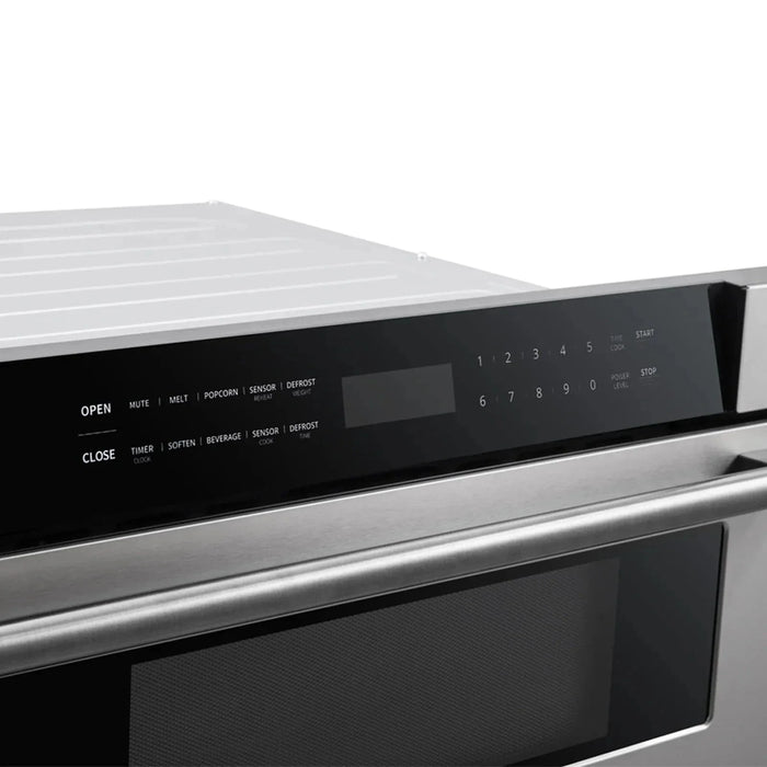 Forno 30" Microwave Drawer in Stainless Steel, FMWDR3000-3009K