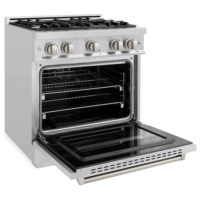 ZLINE 30"Classic Gas Range, Convection Gas Oven, Stainless Steel, CGR3009K