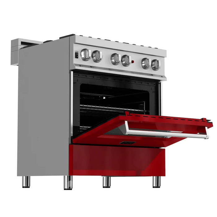 ZLINE 36" Bundle Range RAS-RG-36 & Range Hood 8654RG-36, 2KP-RASRGRH3609K