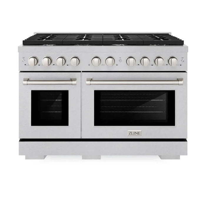 ZLINE 48"Gas Range, Convection Gas Oven , DuraSnow® Stainless Steel, SGRS-4809K
