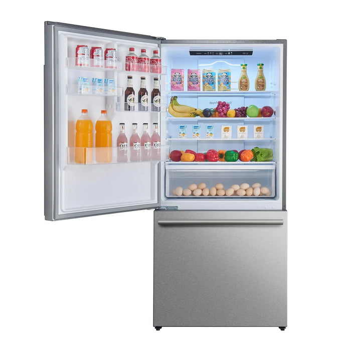 FORNO Espresso Milano 62" Side-By-Side Refrigerator FFFFD1787-60S09K