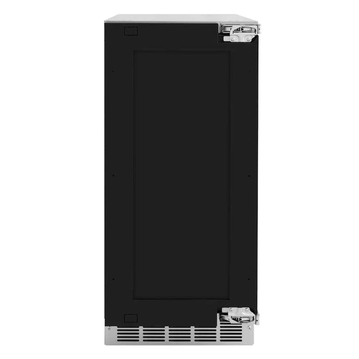 ZLINE 15" Touchstone Gourmet Ice Maker Drain Pump Panel Ready Door IGMDP-1509K