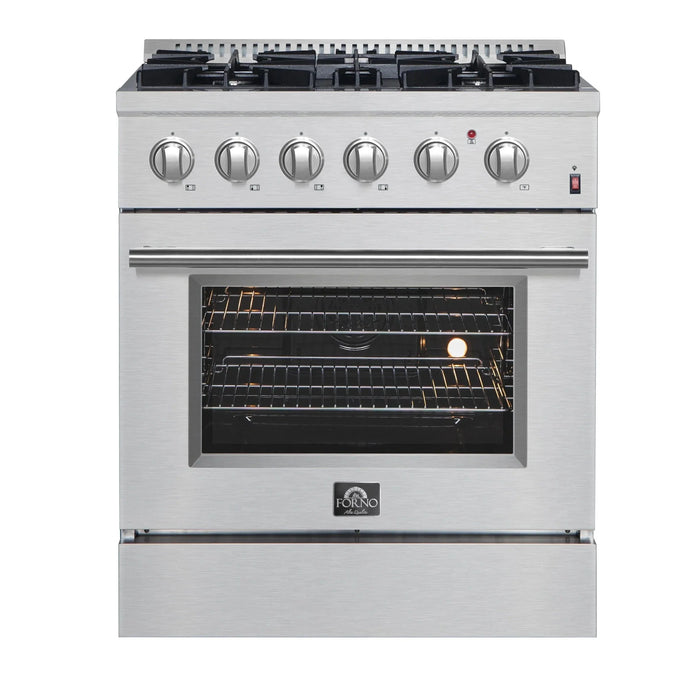 FORNO Marco 30" Dual Fuel Range FFSGS6197-3009K