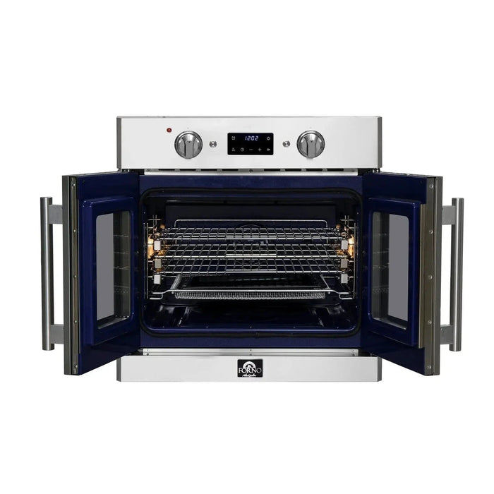 Forno Gallico 30" Electric French Door Wall Oven,  FBOEL1371-3009K
