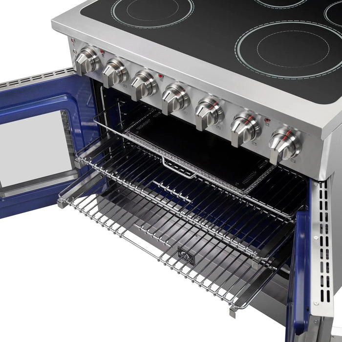 FORNO Massimo 36" French Door Electric Range FFSEL6955-3609K