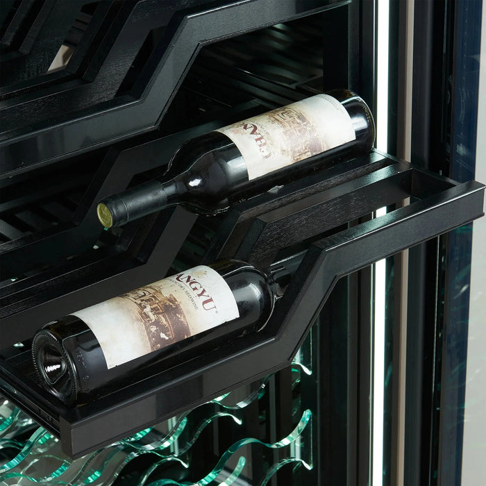 FORNO Abruzzo 48" 102 Bottle Dual Zone Wine Cooler FWCDR6610-48S09K