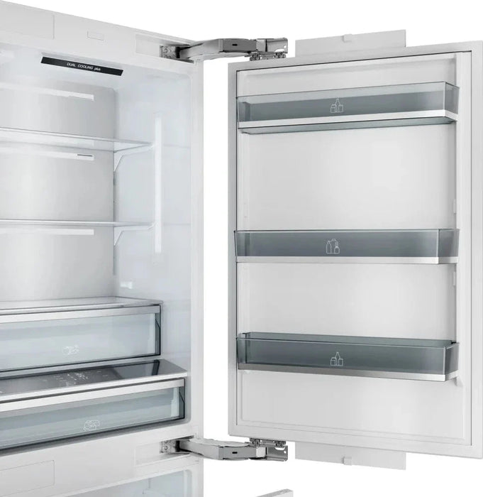 THOR 30" Panel Ready Built-In Bottom Mount Refrigerator Water Dispenser, Ice Maker, Automatic Defrost, XRF3016BBP09K