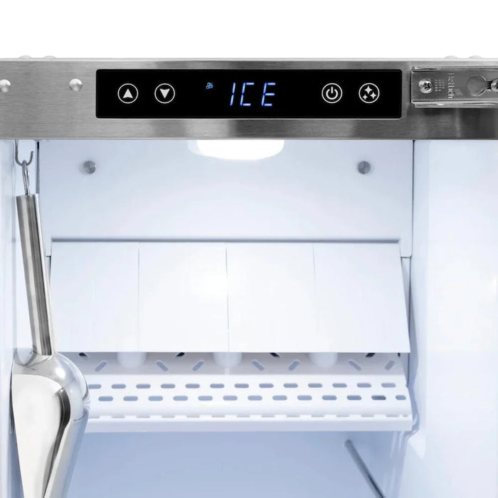 ZLINE 15" Touchstone Gourmet Ice Maker Drain Pump Stainless Steel Door Champagne Bronze IGMDZ-ST-15-CB09K