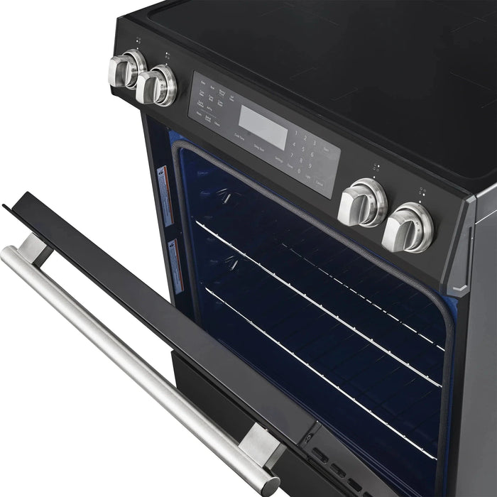 FORNO Espresso Donatello 30" Induction Range, FFSIN0905-30BLK09K