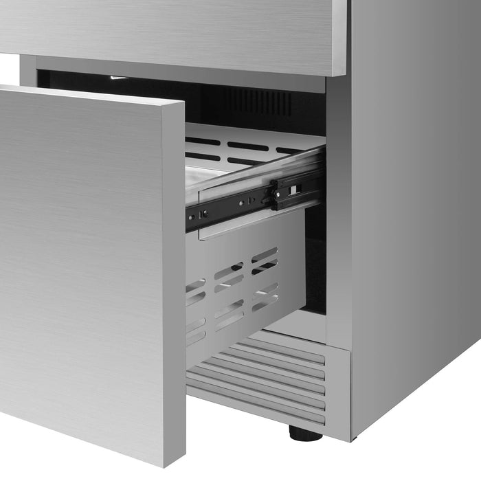 FORNO Como 24" Outdoor/Indoor Drawer Refrigerator FDROD1611-24S09K