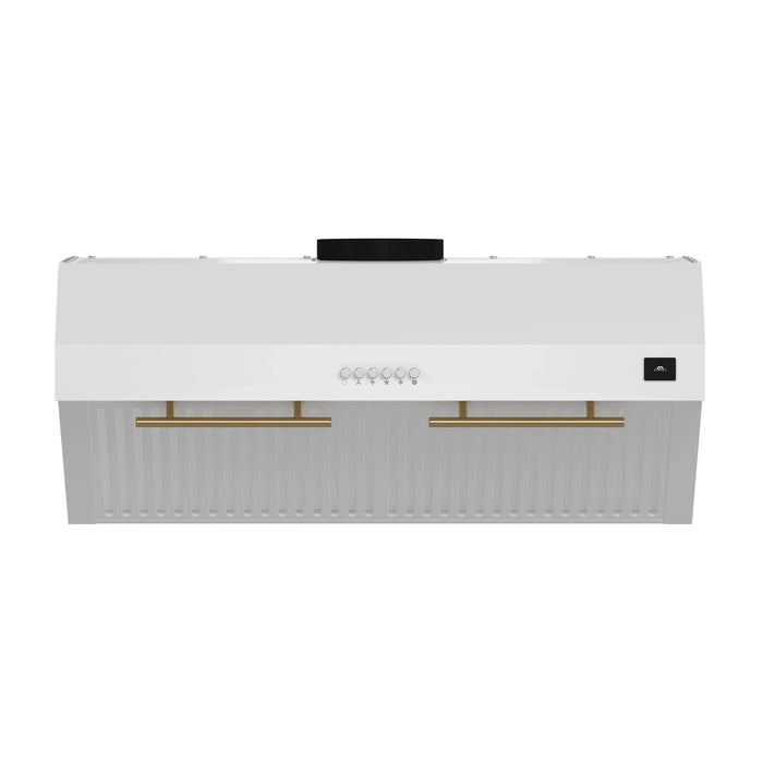 FORNO Espresso Bari 30" 400 CFM Under Cabinet Range Hood FRHUC5255-30WHT09K