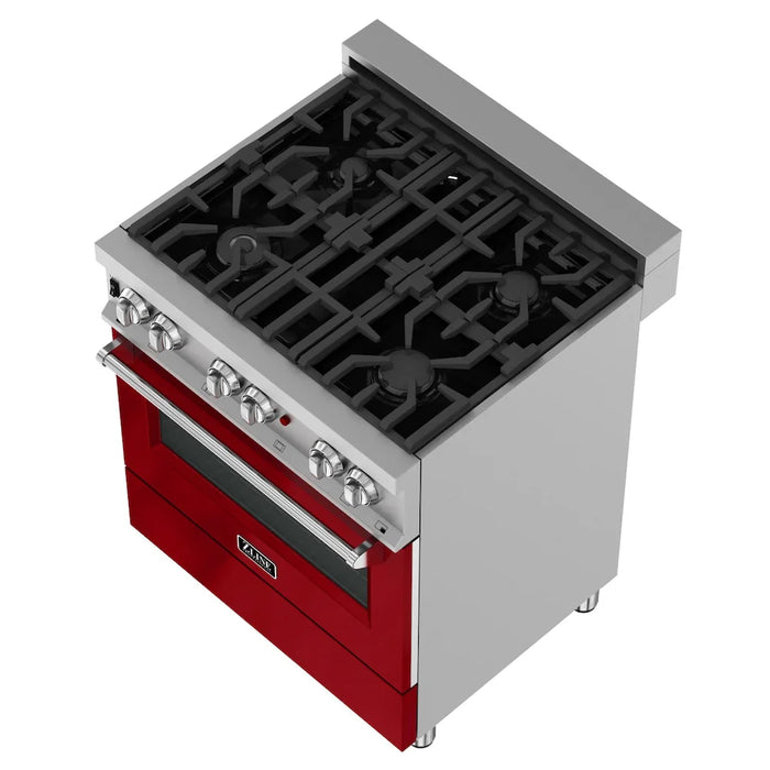 ZLINE 36" Bundle Range RAS-RG-36 & Range Hood 8654RG-36, 2KP-RASRGRH3609K