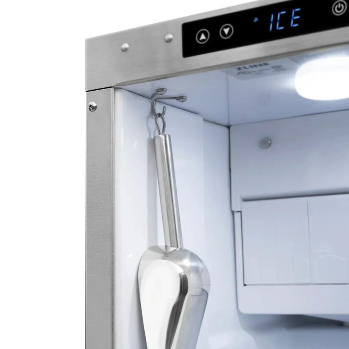 ZLINE 15" Touchstone Gourmet Ice Maker Drain Pump Stainless Steel Door IGMD-ST-1509K