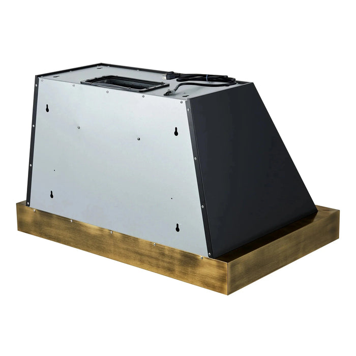 FORNO Vittorio 36" Wall Mount Range Hood FRHWM5078-36BLK09K
