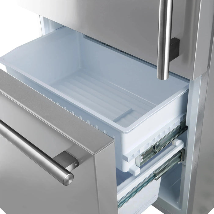 FORNO Espresso Milano 31" Left Swing Refrigerator FFFFD1786-31S09K