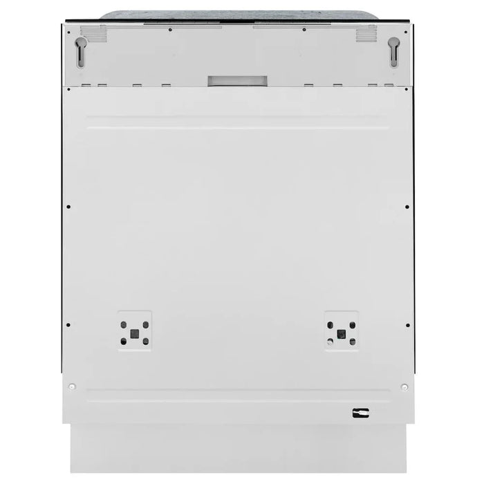 ZLINE Autograph Edition 24" Tall Tub Dishwasher, Custom Panel Ready, Champagne Bronze Handle DWMTZ-24-CB09K