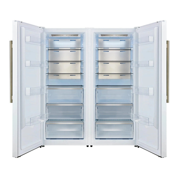 FORNO Maderno 60" Convertible Refrigerator FFFFD1722-60MG-WHT09K
