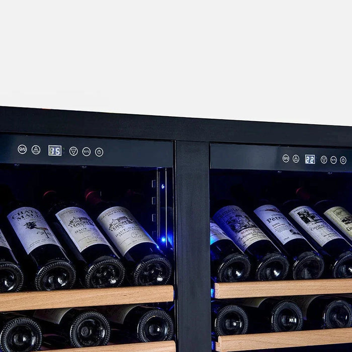 FORNO Vernazza 40" 166 Bottle Dual Zone Wine Cooler FWCDR6642-40S09K