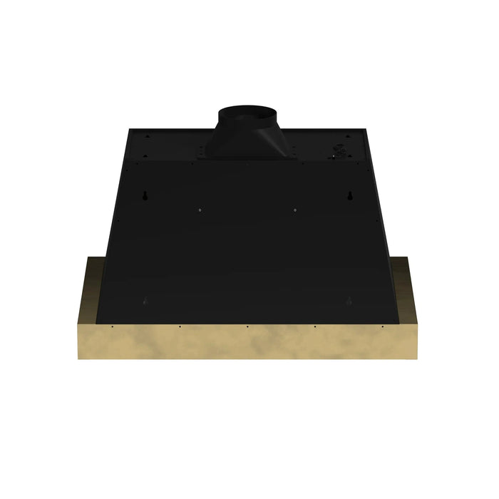 FORNO Vittorio 36" Wall Mount Range Hood FRHWM5078-36BLK09K