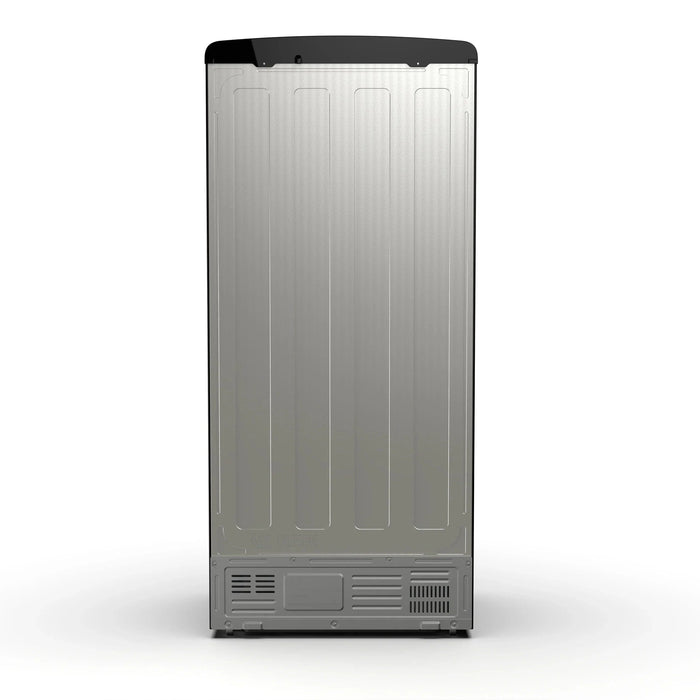 Forno Luigi 33" French Door Refrigerator, Black, Antique Brass, FFFFD1791-33BLK09K