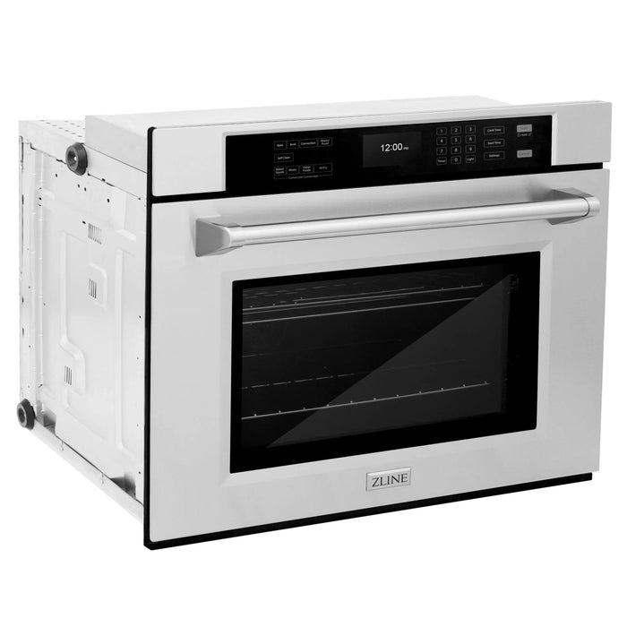 ZLINE 30 "Professional True Convection Single Wall Oven, Air Fry, Self Clean, Stainless Steel WAS-3009K