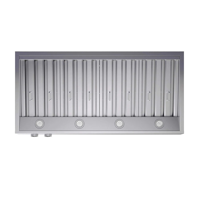 Forno 48'' 1200 CFM Wall Mount Range Hood, Stainless Steel FRHWM5009-4809K