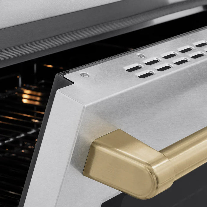 ZLINE 24" Paramount Induction Range, Cooktop, Electric Convection Oven, SINRZ-2409K