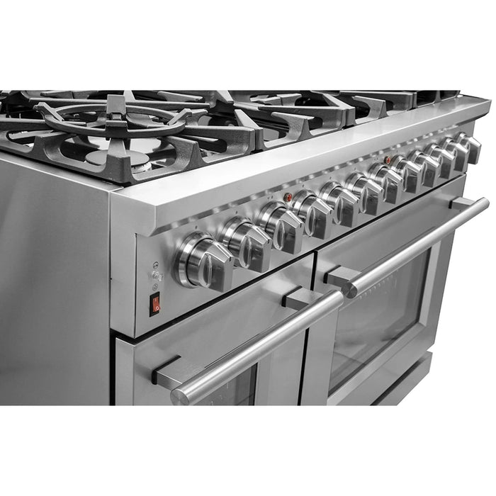 FORNO Massimo 48" Dual Fuel Range FFSGS6125-4809K