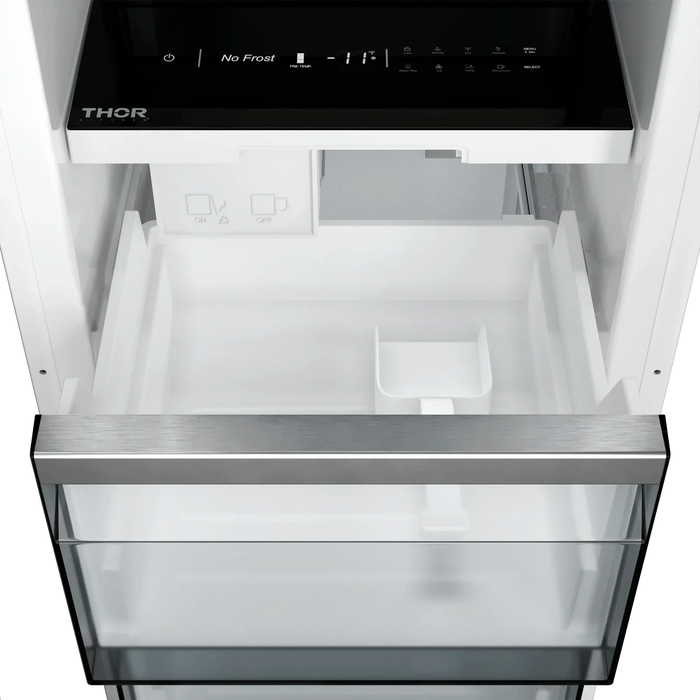 THOR Kitchen X-Series 18" Panel Ready Built-In Freezer XRF18CFZ09K