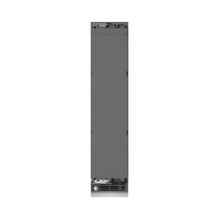 ZLINE 18" Panel Ready Left Hinge Column Freezer, Graphite Gray Interior  Polished Gold RBCFVLZ-18-G09K