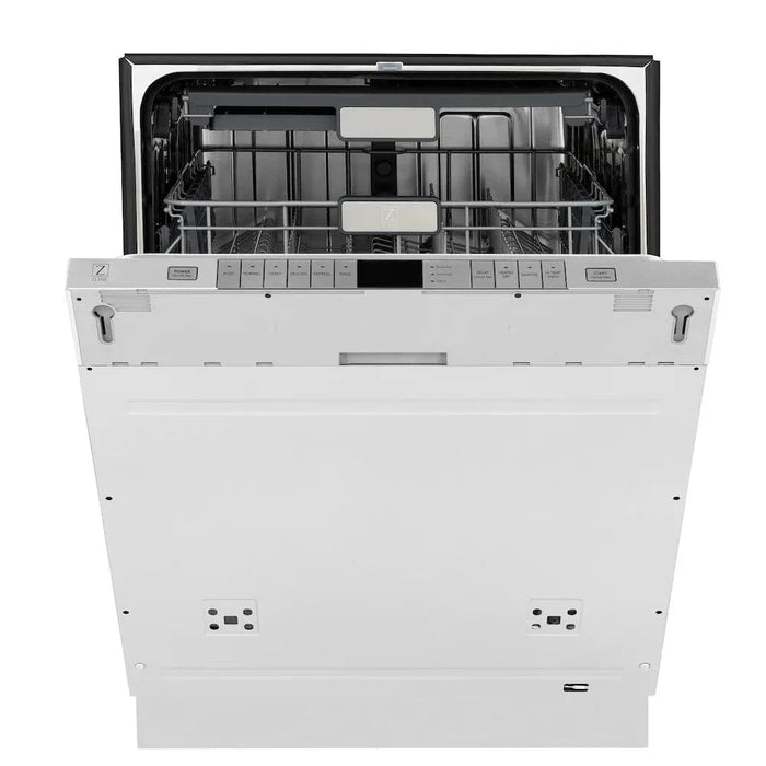 ZLINE Autograph Edition 24" Tall Tub Dishwasher, Custom Panel Ready, Matte Black DWMTZ-24-MB09K
