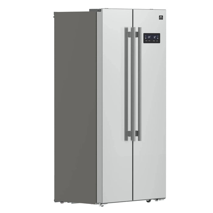 FORNO Salerno 33" Side-by-Side Built-In Refrigerator FFRBI1805-33SB09K