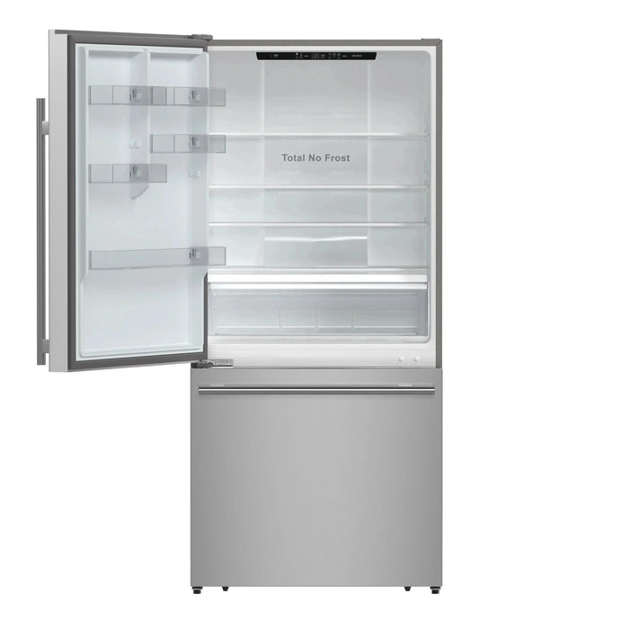 FORNO Espresso Milano 31" Left Swing Refrigerator FFFFD1786-31S09K