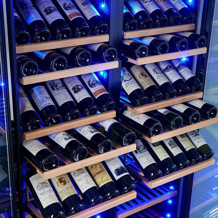 FORNO Vernazza 40" 166 Bottle Dual Zone Wine Cooler FWCDR6642-40S09K