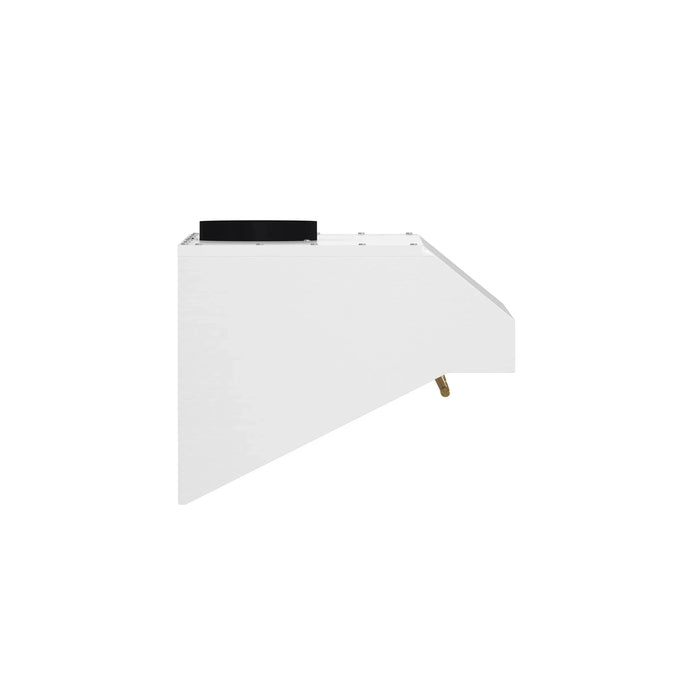 FORNO Espresso Bari 30" 400 CFM Under Cabinet Range Hood FRHUC5255-30WHT09K