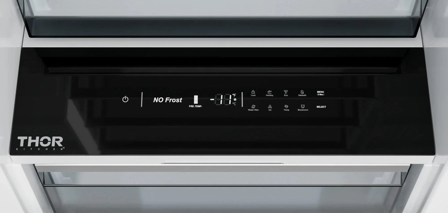 THOR Kitchen X-Series 24" Panel Ready Built-In Freezer XRF24CFZ09K