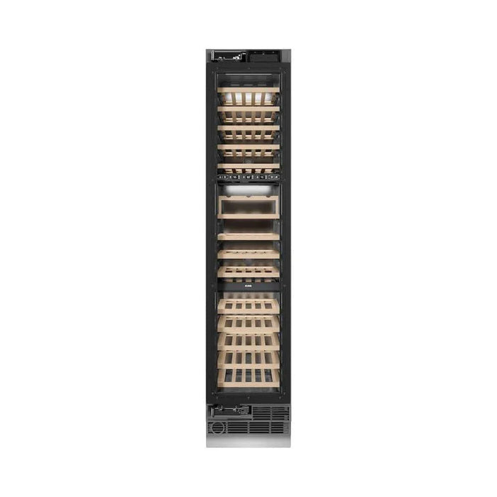 ZLINE 18" Triple Zone 68 Bottle Panel Ready Column Left Hinge Wine Cooler Champagne Bronze RBCWVLZ-18-CB09K