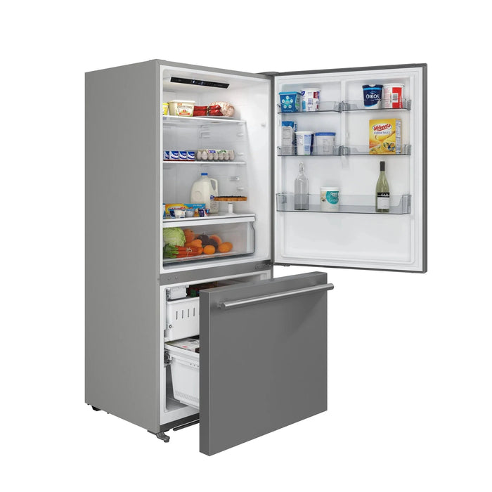 FORNO Espresso Milano 31" Right Swing Refrigerator FFFFD1785-31S09K